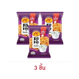 พีอาร์ ข้าวเกรียบรสซาวครีมและหัวหอม
