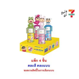 โอเค ลูกอมกลิ่นผลไม้ชินจังสติ๊กเกอร์ทิวบ์