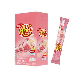 อ๊ะห์ ข้าวโพดอบกรอบสอดไส้รสสตรอเบอร์รีชีสเค้ก 14.