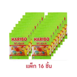 ฮาริโบ้ เวิร์มส์ กัมมี่กลิ่นผลไม้รวม