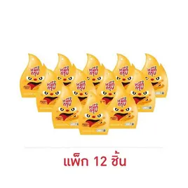 หมึกกรุบ เส้นบุกปรุงรสน้ำจิ้มงา