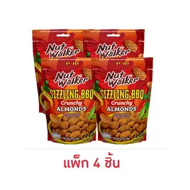 นัทวอล์คเกอร์ อัลมอนด์เคลือบ รสซิซลิ่งบาร์บีคิว