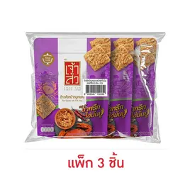 เจ้าสัว ข้าวตังหน้าหมูหยอง รสน้ำพริกไข่มันปู