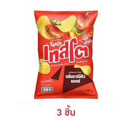 เทสโตแผ่นหยัก กลิ่นบาร์บีคิวแมกซ์