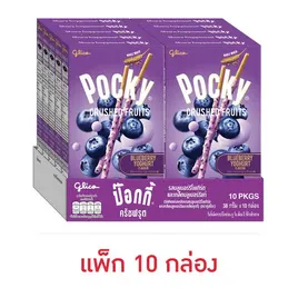 กูลิโกะป๊อกกี้ ครัช ฟรุต รสบลูเบอร์รี่โยเกิร์ต