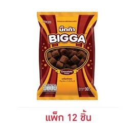 บิ๊กก้า ข้าวโพดอบกรอบ รสช็อกโกแลต