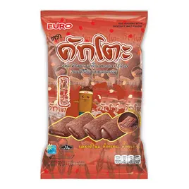 คัทโตะ ข้าวอบกรอบปรุงรสสอดไส้ช็อกโกแลตมอลต์