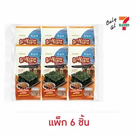 มาชิตะ สาหร่ายอบ รสโคเรียนบาร์บีคิว