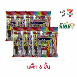 ท๊อปพ้อยท์ ซีเรียลแท่ง รวม 6 รสชาติ