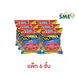 คริสปี้พรีม กล้วยหอมทองป๊อบ รสสตรอเบอร์รี่
