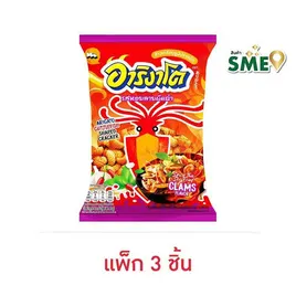 อาริงาโต ข้าวเกรียบปลาหมึกรสหอยลายผัดฉ่า