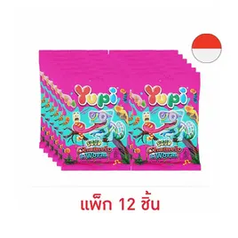 ยูปี้ กัมมี่ซาวร์ชาเมโลแอนด์เวิร์ม