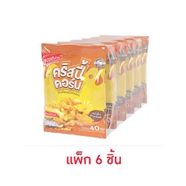 คริสปี้คอร์น ข้าวโพดอบกรอบ รสคาราเมล
