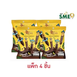 ไร่ทับทิมสยาม กล้วยสติ๊กเคลือบช็อคโกแลต