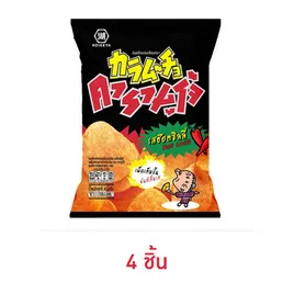 คารามูโจ้ แผ่นเรียบ รสฮ๊อตชิลลี่