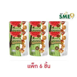 แน็คเก็ต ข้าวแต๋นน้ำแตงโมหน้าน้ำอ้อย