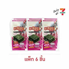 มาชิตะ สาหร่ายอบ รสหมึกผัดซอสเผ็ด