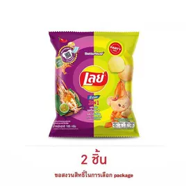 เลย์ร็อค รสกุ้งเผาและน้ำจิ้มซีฟู้ด