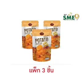 แน็คเก็ต มันฝรั่งแผ่น รสบาร์บีคิว