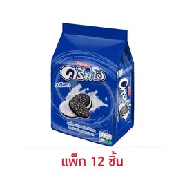 ครีมโอ คุกกี้แซนวิชรสช็อกโกแลตสอดไส้ครีมวานิลลา