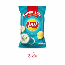 เลย์คลาสสิค รสซาวครีมและหัวหอม Super