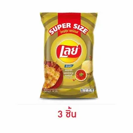 เลย์ร็อค รสหมึกย่างฮอตชิลลี่ Super