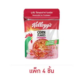 เคลล็อกส์ คอร์นเฟลกส์ สตรอเบอรี่ ถุง