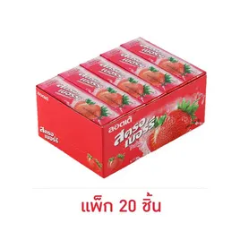ลอตเต้ หมากฝรั่งรสสตรอเบอร์รี่ สติ๊ก 13.