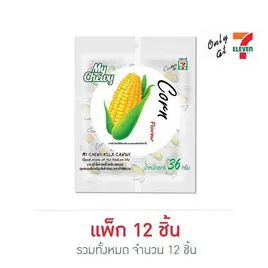 มายชูวี่ ลูกอมนมเคี้ยวหนึบกลิ่นข้าวโพด