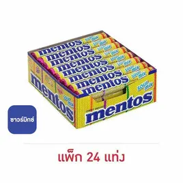 เมนทอส ลูกอมซาวร์มิกซ์แบบแท่ง