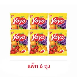โยโย่ เยลลี่รสผลไม้รวม