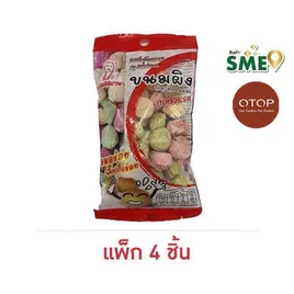 OTOP แม่สมาน ขนมผิงกะทิรวมรส