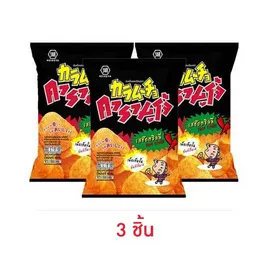 คารามูโจ้ แผ่นเรียบ รสฮอตชิลลี่