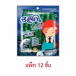 ซีลีโกะ Kid-D สาหร่ายอบกรอบชนิดเส้น รสดั้งเดิม