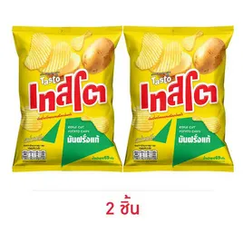 เทสโตแผ่นหยัก มันฝรั่งแท้รสเกลือ