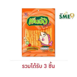 เท็นจังสติ๊ก ปลาแผ่นรสบาร์บีคิว