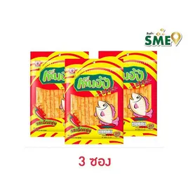 เท็นจังสติ๊ก ปลาแผ่นรสเผ็ดแซ่บ