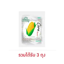 มายชูวี่ ลูกอมนมเคี้ยวหนึบกลิ่นข้าวโพด