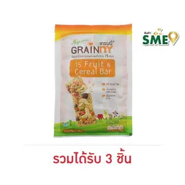 ซองเดอร์เกรนนี่ธัญพืชผสมผลไม้รวมแท่งซอง