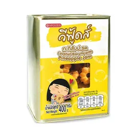 วีฟู้ดส์ ขนมปังกรอบกะทิไส้สับปะรด