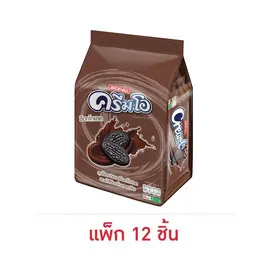 ครีมโอ คุกกี้แซนวิชรสช็อกโกแลตสอดไส้ครีมช็อกโกแลต