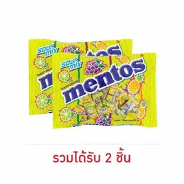 เมนทอส ลูกอมรสซาวร์มิกซ์ รุ่นถุง