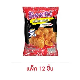 เบนโตะ หมึกกรอบรสหมึกทรงเครื่อง