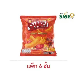 โอพัฟ เชค ขนมธัญพืชอบกรอบ รสสวีทโคเรียน