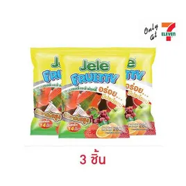เจเล่ ฟรุตตี้ เยลลี่ กลิ่นผลไม้ต่างๆ