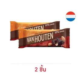แวนฮูเต็น ช็อกโกแลตบาร์โกโก้อัลมอนด์