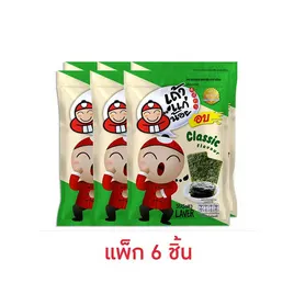 เถ้าแก่น้อย สาหร่ายอบปรุงรส รสคลาสสิค