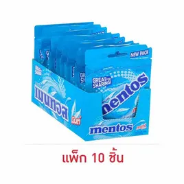 เมนทอส ลูกอมรสมินต์ ซิปล็อค 48.