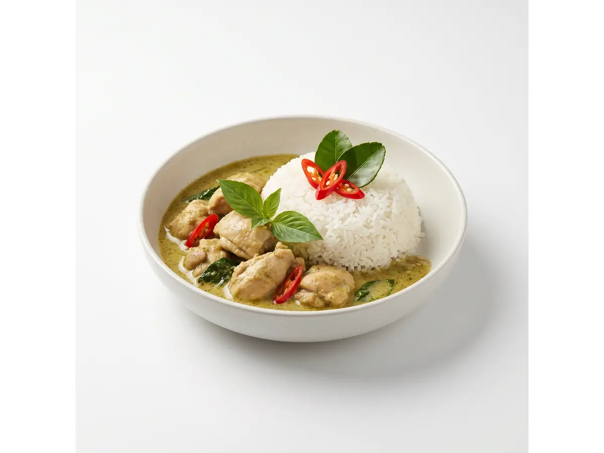 แกงเขียวหวานไก่เซเว่น