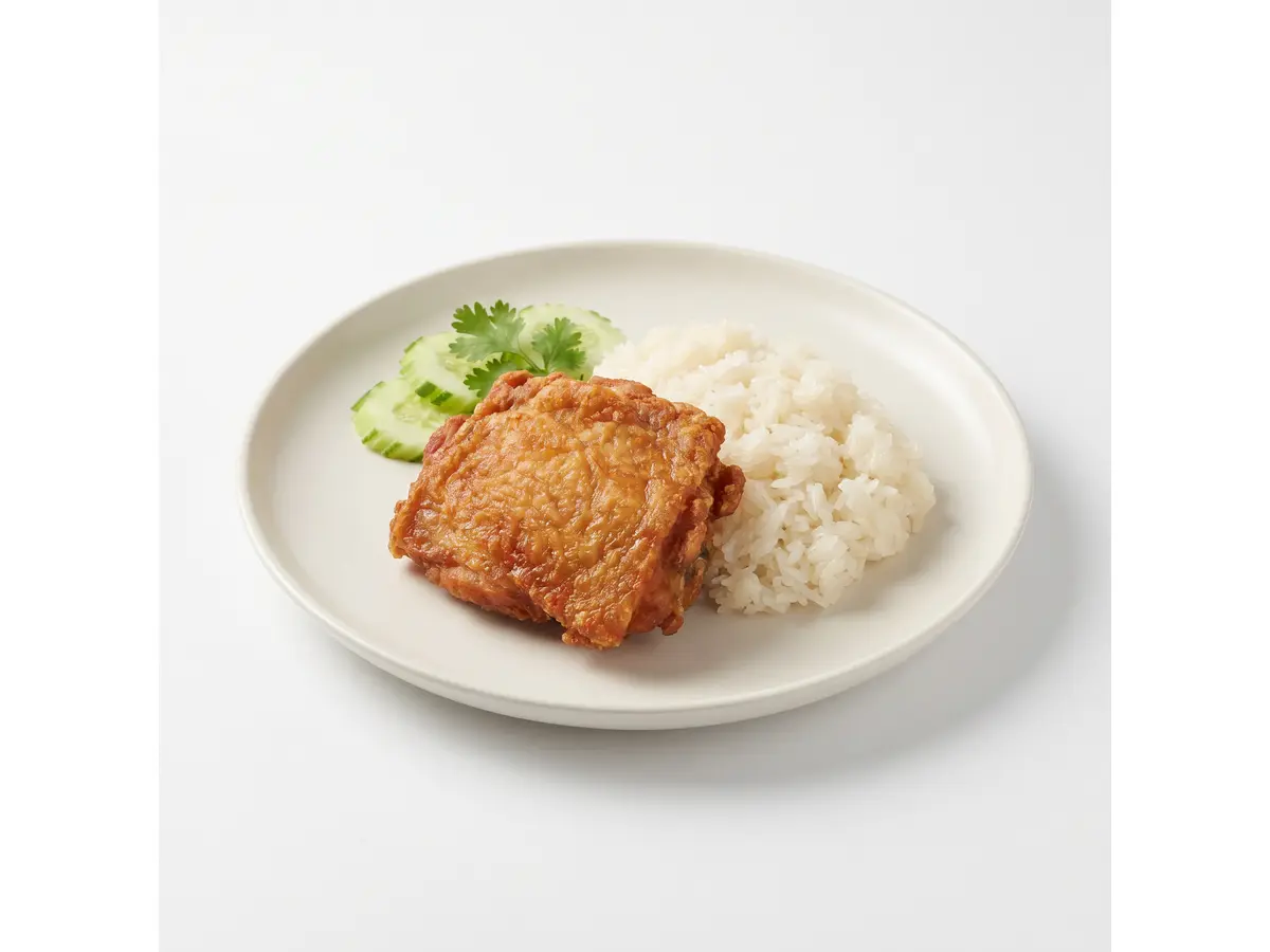 ข้าวเหนียวไก่ทอดเซเว่น